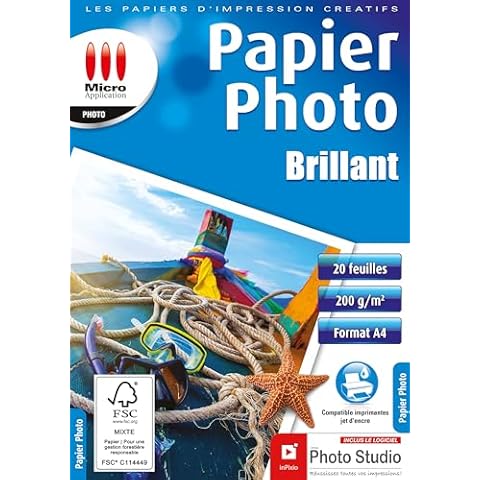 Papier Photo A4 Micro Application Cover