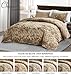 Chezmoi Collection Lux Tan Velvet Quilt King Set, 3-Piece Plush Distressed Velvet Bedding All Season Lightweight Comforter Brushed Microfiber Reverse with Diamond Stitch Quilting