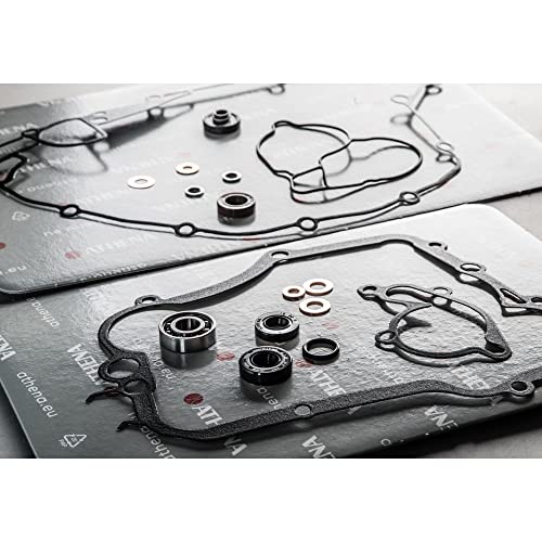 Athena Parts Water Pump Gasket Kit With Bearings For Kawasaki Kx 80, 85, 100, Black #TOP3