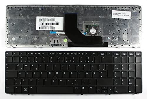 Power4Laptops �h�C�c�����C�A�E�g �|�C���^�[�t�� �u���b�N�t���[�� �u���b�N �����p�m�[�g�p�\�R���L�[�{�[�h HP 641179-041�Ή�