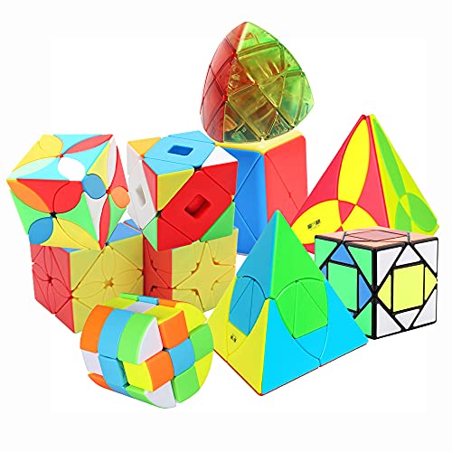 Yealvin Magic Cube Set, Speed Cube Bundle of Mastermorphix Magic Box