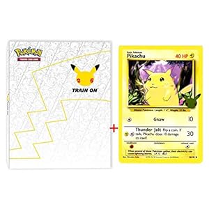 Pokemon 25th Anniversary First Partner Collector’s Binder voor Jumbo Kaarten + Pikachu Jumbo