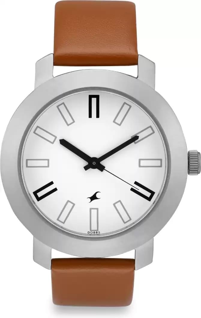 White, Brown, Leather Laksh Analog Watch For Men(Sr-147) At-147 (B0CW9XW8KZ) Amazon Price History, Amazon Price Tracker