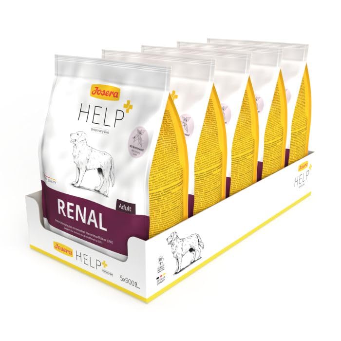 Josera Help Renal complete dry veterinary food to support dogs with chronic renal insufficiency or CRI 4.5kg