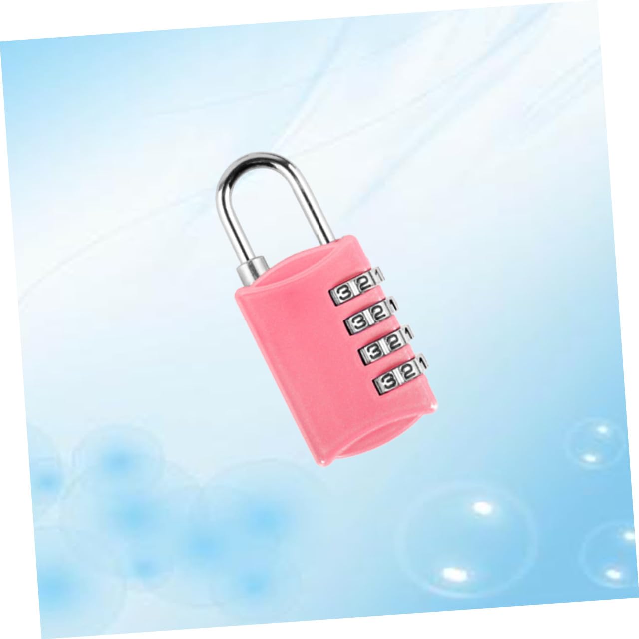 Uonlytech Lucchetto Con Password Per Bagagli 3 Pezzi Facile Da Usare Con 4 Combinazioni Di Sicurezza Per I Viaggi