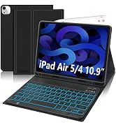 JADEMALL Tastiera con Trackpad per Samsung Tab A9+ 11 2023, Italiano QWERTY Bluetooth Magnetica Staccabile con Touchpad, Nero