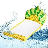 🌊 Super Flotabilidad: Nuestro diseño de hamaca inflable ofrece mucho apoyo y mucha comodidad, cualquiera puede flotar en el agua de forma segura y cómoda, jugando y haciendo ejercicio en el agua.