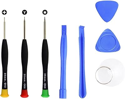 Precision Small Repair Tools Kit, Precision Magnetic Repair Tools Kit for Fixing Cell Phone Watch Computer Tablet, Opening Pry Tool Repair Kit Set, 8 Pcs