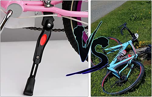 Cyfie Bike Kickstand For 24 26 Inch Wheel Bicycle Adjustable Center Mount Bike Kickstands For 24-26 Inch Mountain Bike/Adult Road Bicycle #TOP6