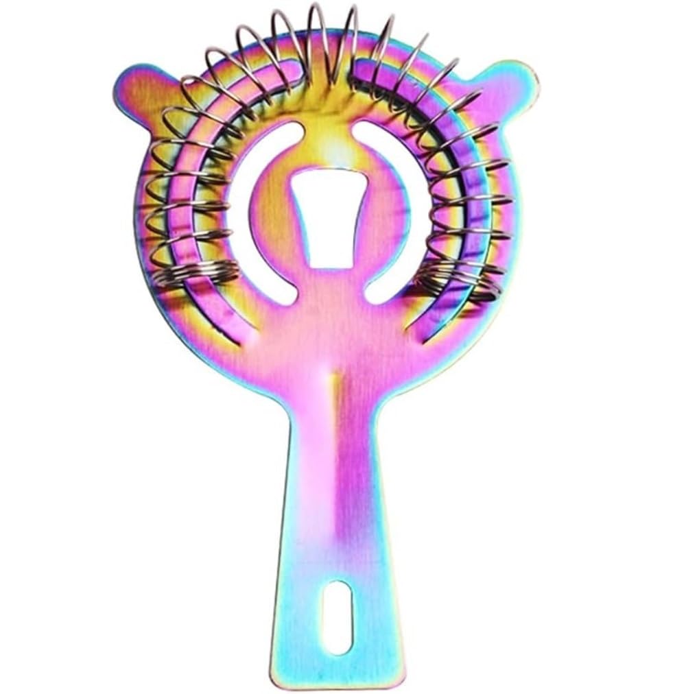 Juego de Cocktail Shaker Juego De Coctelera De Acero Inoxidable, 8 Uds., Equipo Colorido para Barman, Batidor De Cóctel, Herramientas para Bar, Cocteleras De Vino Coctelera Profesional Herramientas (