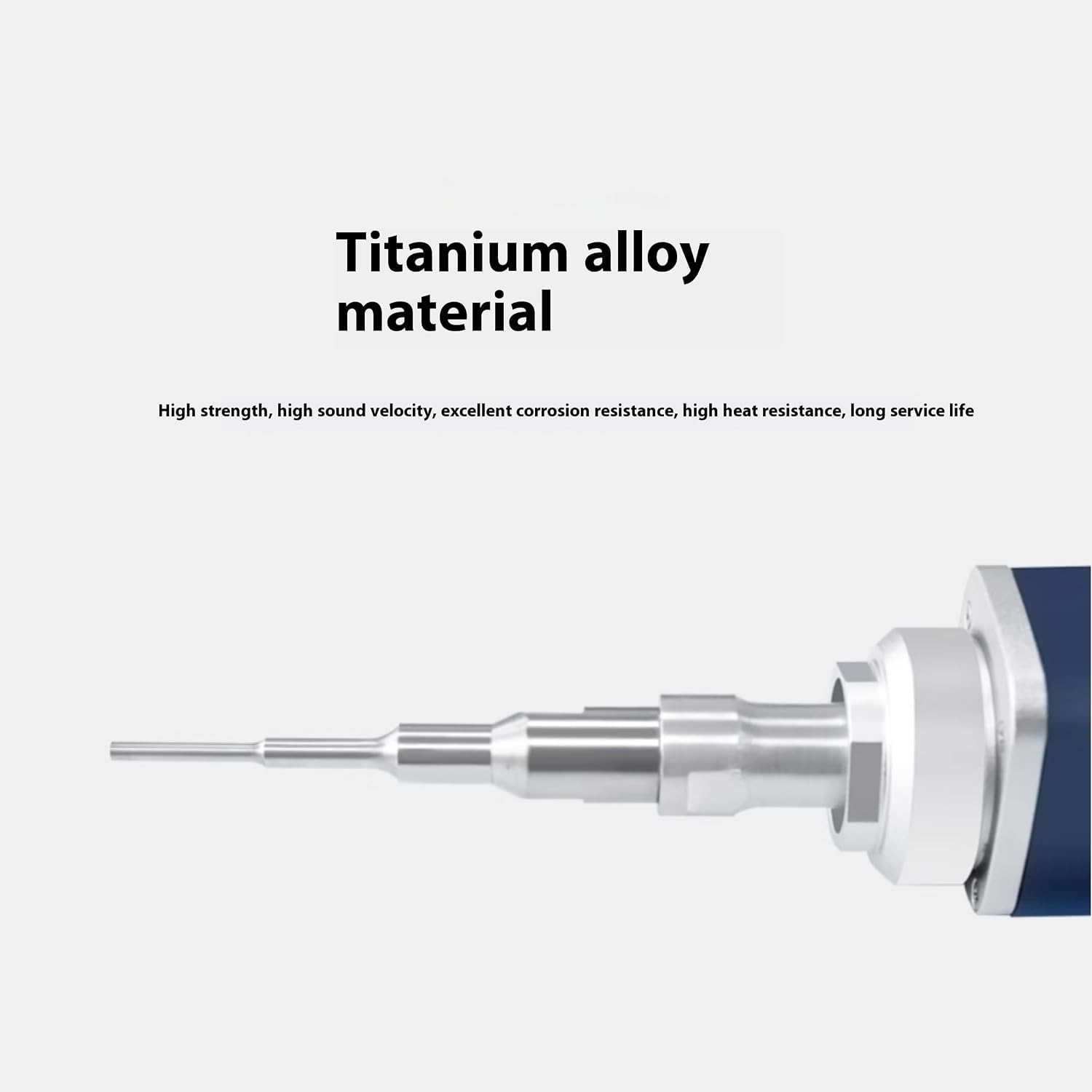 Homogeneizador ultrasónico portátil mini, disruptor celular, emulsionador de laboratorio de 0,1 a 300 ml con varilla de Φ8 mm y soporte de acero inoxidable.