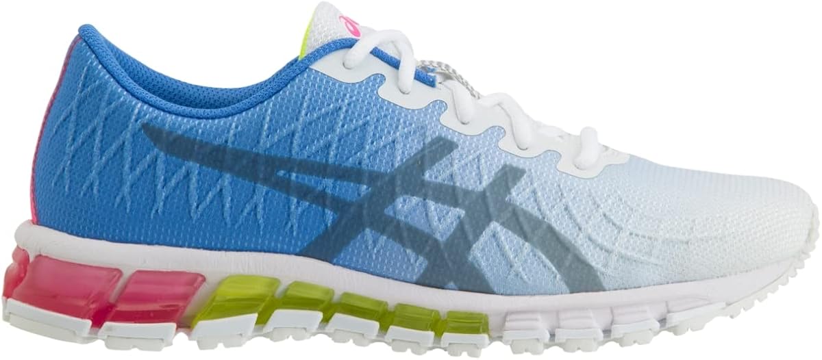 ASICS Gel-Quantum 180 4 Women's Running Shoe 9 White/Stone Grey