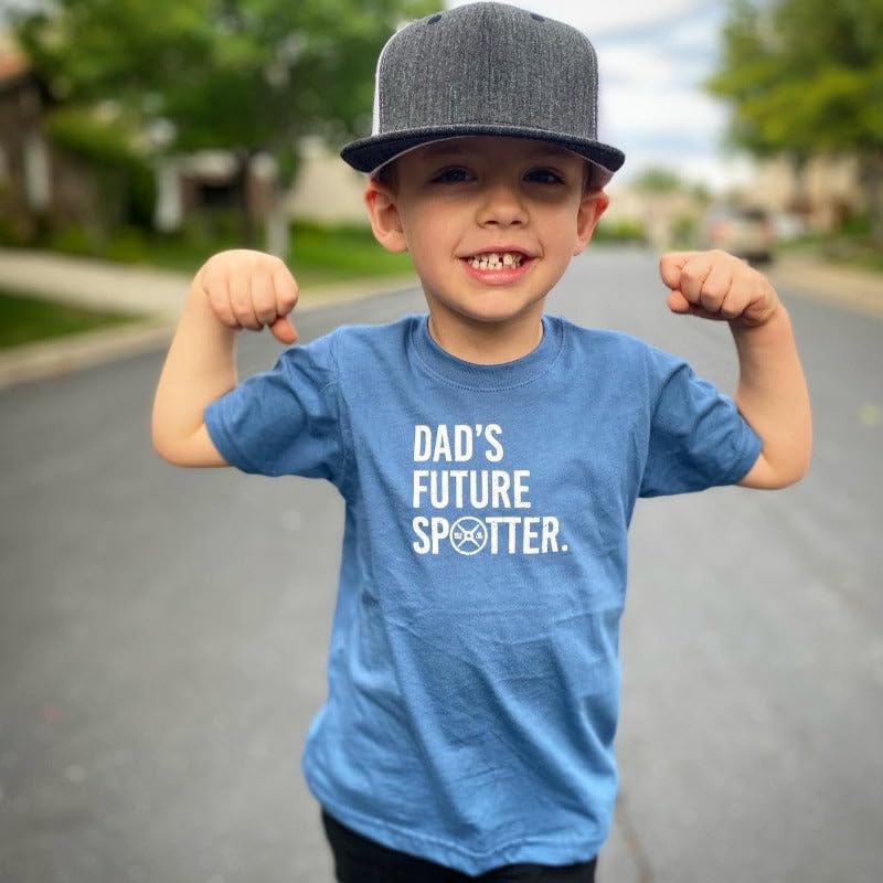 Dad's Future Spotter Toddler Tee, Boys or Girls T-Shirt, Unisex2