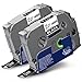 Produktbild 2x Labelwell 12mm x 8m Kompatibel Schriftband Ersatz für Brother Tz TZc TZe-335 TZe335 Weiß auf Schwarz für Brother Ptouch PT-D210VP D600VP D400VP H107B P700 D200DW PT-H105WB PTH105 H100LB