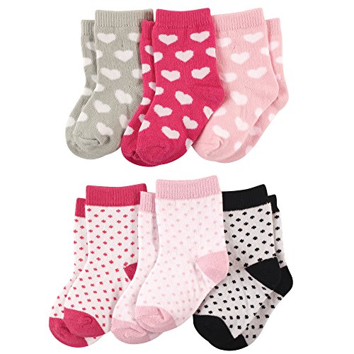 Image of Luvable Friends Unisex Baby Newborn and Baby Socks Set