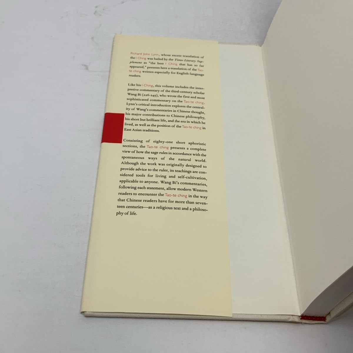 The Classic of the Way and Virtue: A New Translation of the Tao-te Ching of Laozi as Interpreted by Wang Bi (TRANSLATIONS FROM THE ASIAN CLASSICS)