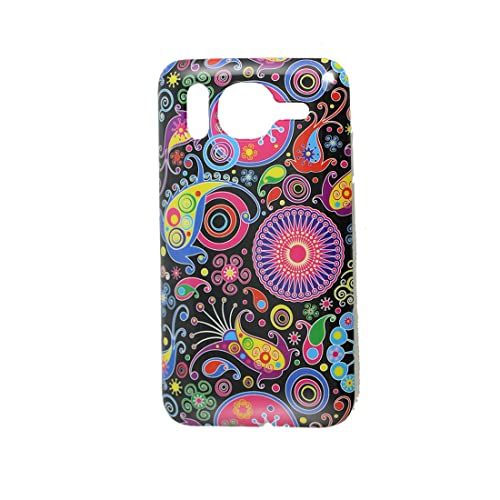 Ruilogod Cassette en Plastique Dur coloré IMD Back Back pour HTC Desire HD G10