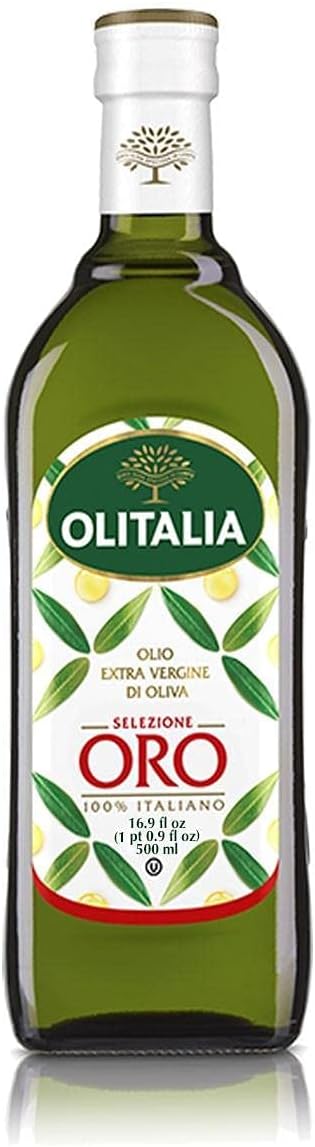 Extra Virgin Olive Oil Selezione ORO Italian • Premium Cold Extracted EVOO • Rich Fruity Flavor • Ideal for Cooking, Dressing, Salad & Mediterranean Diet, 33.81 fl oz ℮ 1000 ml