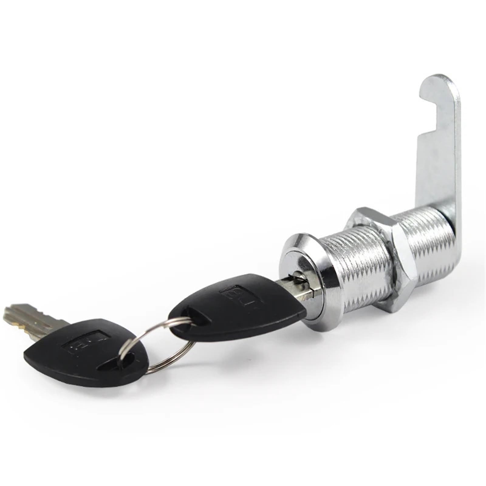 Zamki cylindryczne do drzwi, szafki, skrzynki pocztowej, kłódki, szuflady, z 2 kluczami, do okuć meblowych, 103, 1 szt. (20 mm)