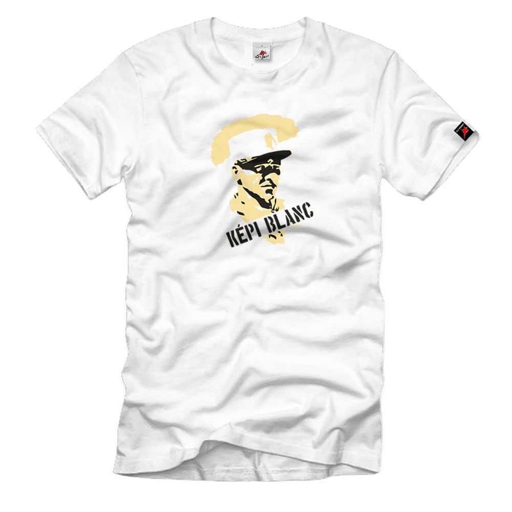 Camiseta # 532 de la Legión Extranjera Francesa con diseño de Kepi Blanc 3