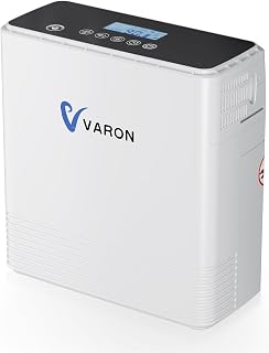 Portable Oxygen Concentrator Machine, 1-6L Adjustable Continuous Oxygen Generator, Low Noise and Come with Accessories