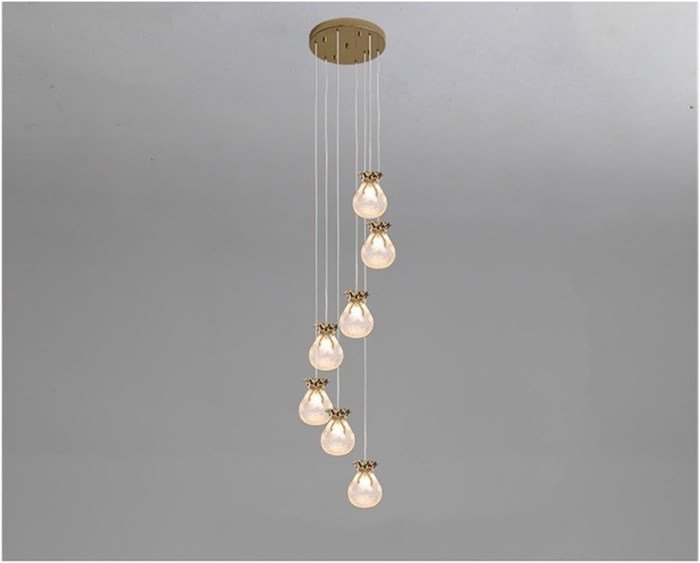 SXECAEPS Modern creative chandelier Nordic Creative Lamps Modern Fixtures Pendant Lighting Home LED for Stairs Hall, Retro