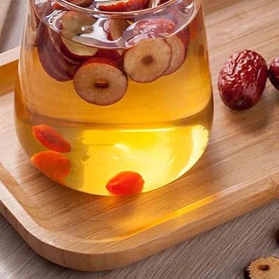 SIFANGDA Dried Red Dates 8.8oz(250g) Fruit Tea Sweet Crispy Dates Red Jujube Slices Seedless