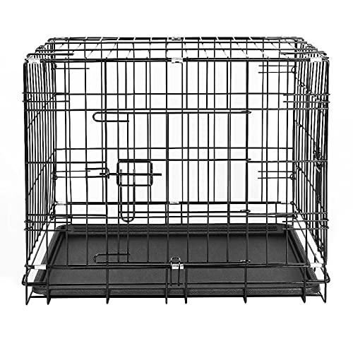 Skrzynie dla Psów/Klatka dla Psa Universal Dog Klatki Z Tacy Pet Dog Metal Creates House Dog Klatki Żelazne Krajowe Kennel Pet Kennel Home Dog Cage Hodowla Skrzynek