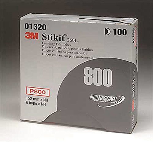 3M(TM) Stikit(TM) Film Disc 260L, 5 in x NH Die# 500X P800, 100 per inner