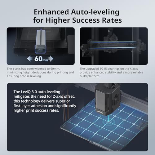 Image of Anycubic Kobra 3 V2 Combo 3D Printer, Smart Multicolor Printing Up to 600mm /s Print Speed, Active Filament Drying Enhanced Auto-Leveling for Higher Success Rates, 10.0'' x 10.0'' x 10.2''