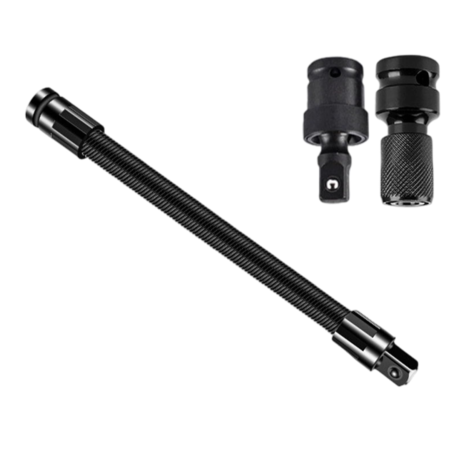 Kaeltsyn Short Version Professional Wrench Extension Rod 2Pcs Adapter With Quickly Release Mechanism Ideal For Hard To Reach Areas Applications Extension Club For Tool