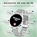 Smartwatch Reloj Inteligente Para Mujer Ligero con FuncióN TeléFono Redonda Delgada Notificación de la Aplicación Seguimiento Monitoreo Salud Actividad FíSica Bluetooth Resistente Agua Android Ios Imagen de Smartwatch Reloj Inteligente Para Mujer Ligero con FuncióN TeléFono Redonda Delgada Notificación de la Aplicación Seguimiento Monitoreo Salud Actividad FíSica Bluetooth Resistente Agua Android Ios
