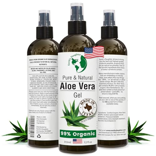 Earth's Daughter Organic Aloe Vera Gel