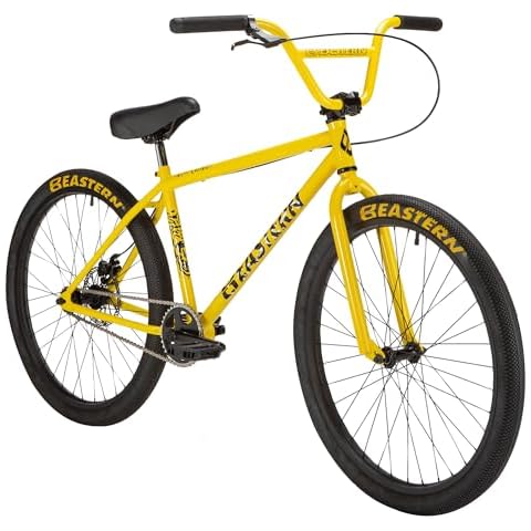 Eastern Bikes Growler LTD 26" Crusier Bicycle, 100% Chromoly Frame & Rear Disc Brakes (Yellow) Cover