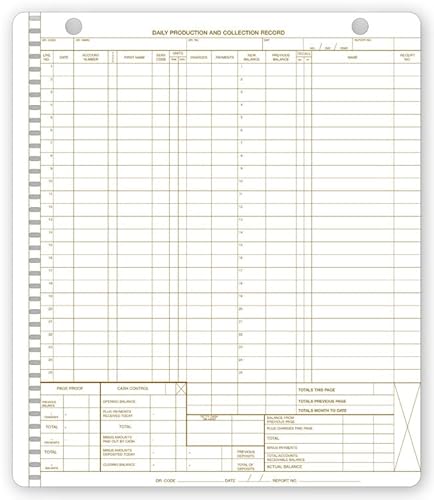 5Forms Data Board Daysheet 10 x 11