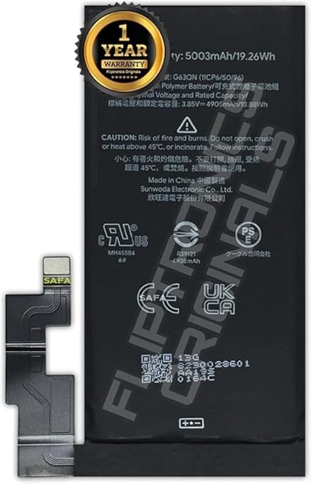 Image of G63QN Battery for Google Pixel 6 Pro Battery with 1 Year Warranty**** (DD57)