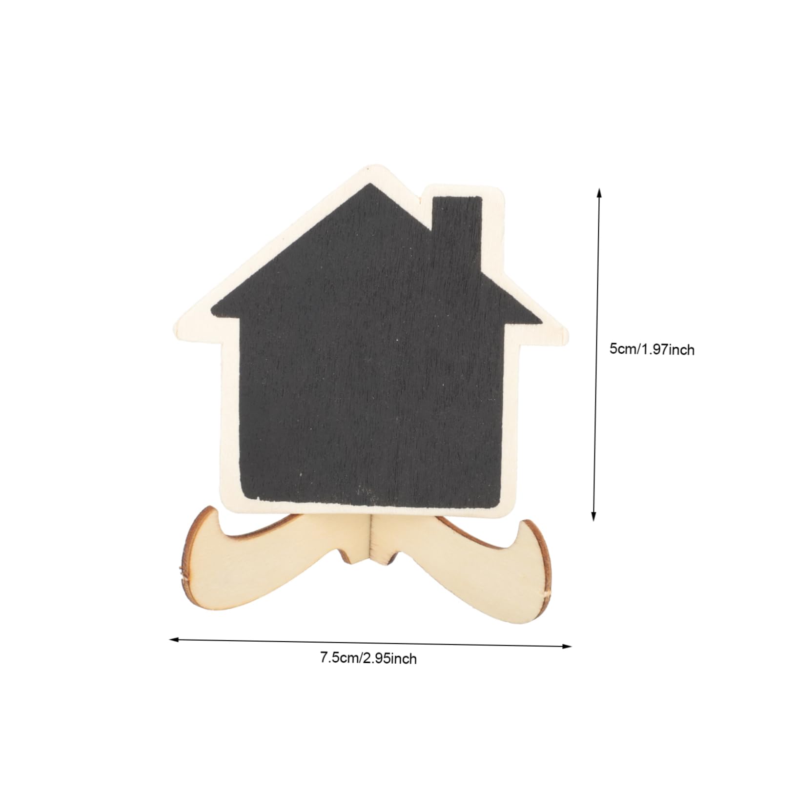 HOODANCOS 10pcs Small Miniature Chalkboard Signs Versatile Tabletop for Food Labels Wedding Decor Message Boards and Party Decorations