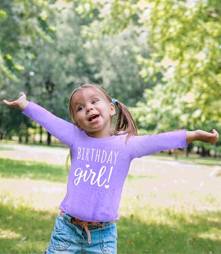 Image of Happy Birthday T-Shirt (Girls 1 to 12) Sassy Kids Party Tee - Sweet Baby /Toddler Outfit