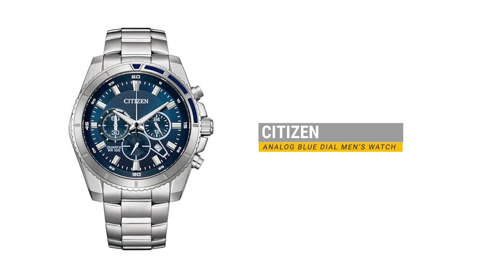Citizen Analog Blue Dial Men's Watch-AN8201-57L : Amazon.in: Fashion