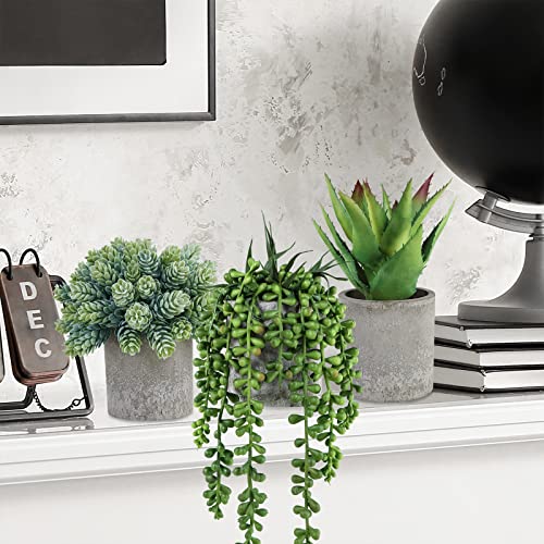Winlyn-Set-of-3-Mini-Potted-Succulents-Artificial-String-of-Pearls-Aloe-Hops-Succulent-Plants-in-Gray-Pots-for-Gifts-Table-Shelves-Windowsill-Office-Desk-Indoor-Greenery-Decorations-Wedding-Favors