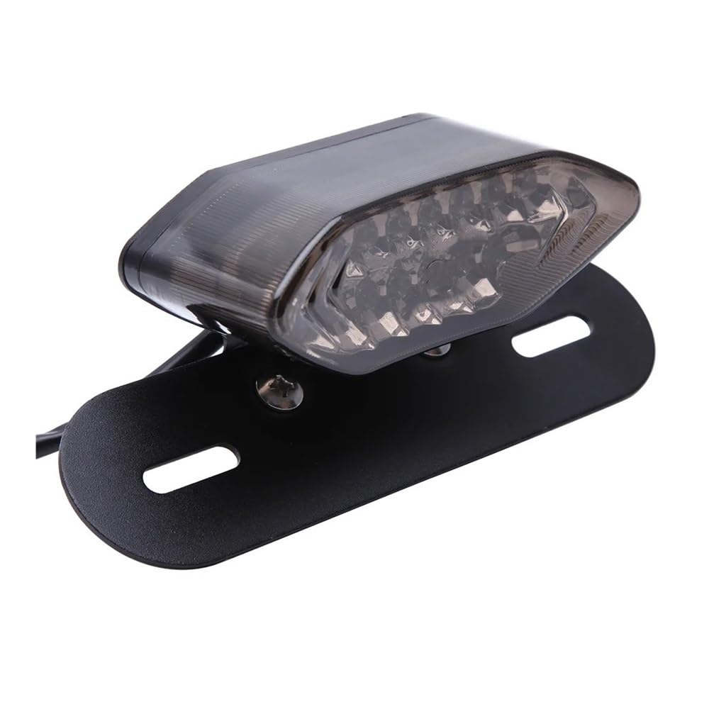Feu d'arrêt arrière moto LED avec feux clignotants pour permis - 8