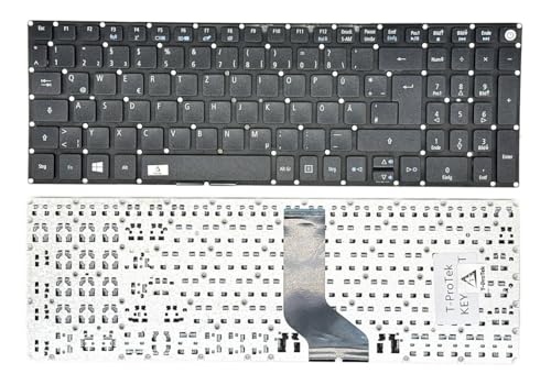 T ProTek Teclado DE Sin Iluminación Sin Marco Compatible para Acer Aspire V Nitro VN7 572TG