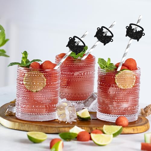 Pitillos de Papel Decorativos Temáticos de Halloween 24 Unidades miniatura 4