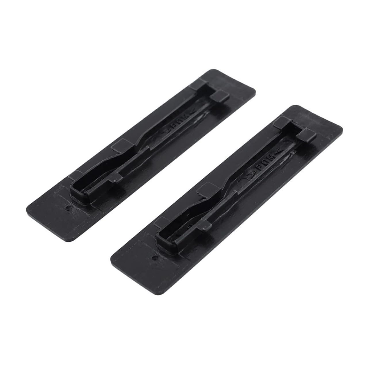 BRIGHTFUFU 2Pcs Roof Rack Clip Replacement Cover for Durable Black Moulding Accessory Car Roof and Dirt Essential for Luggage Carrier System