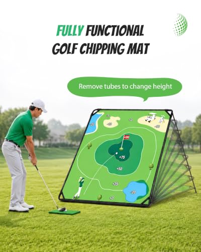 6x6FT Golf Chipping Game Mat