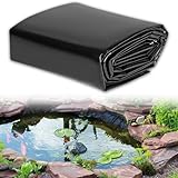 YWKJDDM Teichfolie, schwarz, robuste Unterlage, Garten, Fischteiche, vorgeformte Liner,...