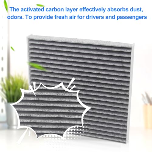 Image of Cabin Air Filter With Activated Carbon,For RAM 2016-2026 1500 2500 3500,For JEEP 2022-2025 GRAND WAGONEER,For MAZDA 2007-2012 CX-7 CX7,For CF11671