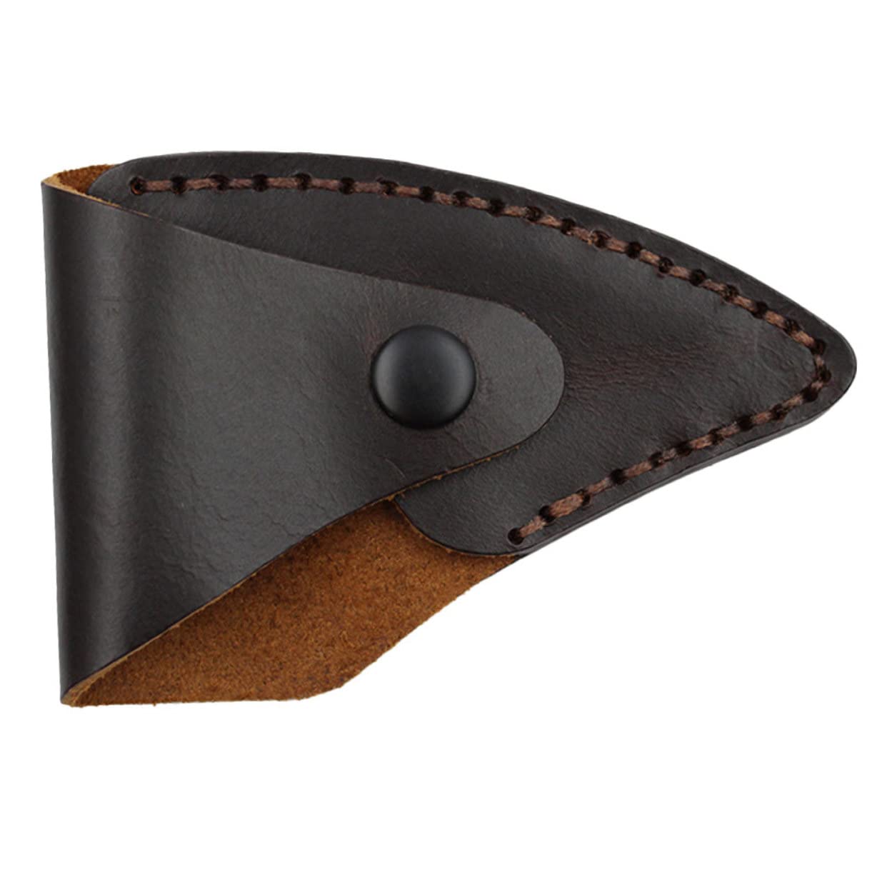 HEMOTON Leather Axe Blade Protective Cover Multifunctional Axe Outdoor Work Accessory
