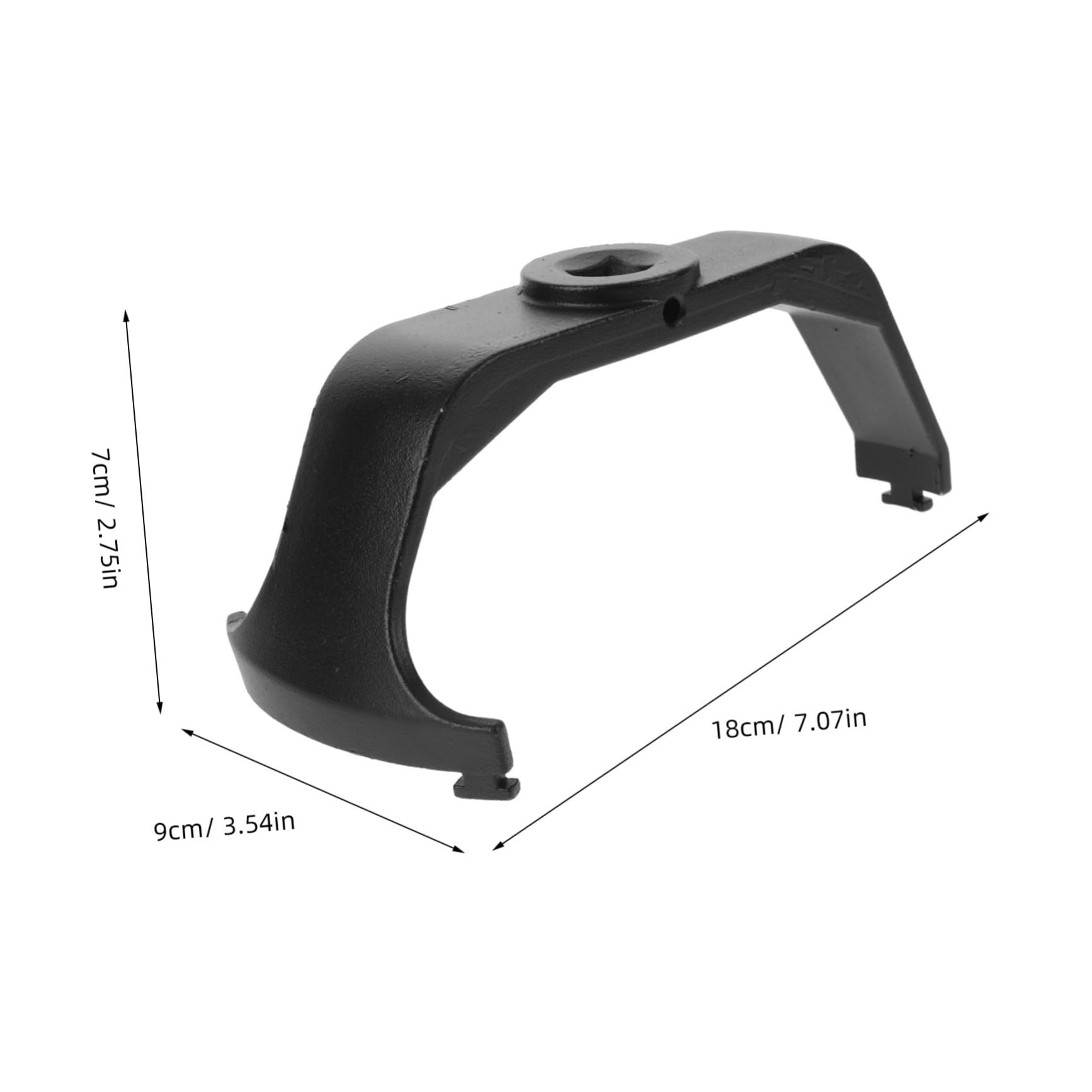 OUNONA Cap Wrench Oil Pump Tool Install Tool for Lock Ring Oil Pump Lock Ring Tool Supply Part Removal Tool Accessory Vanadium Steel