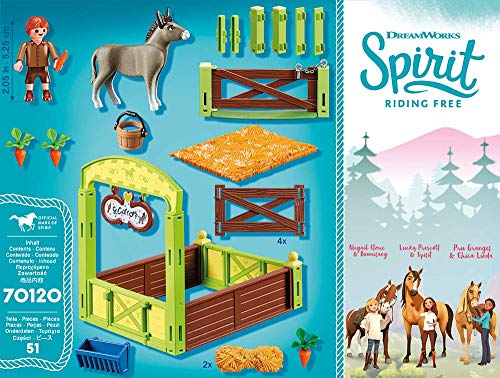 Playmobil Spirit La Mèche et Monsieur Carotte avec box 70120 - vue 4